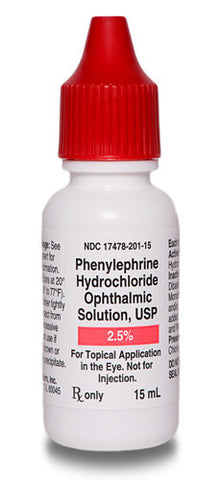 Phenylephrine 2.5% 15 mL