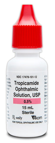 Tropicamide 0.5% 15mL