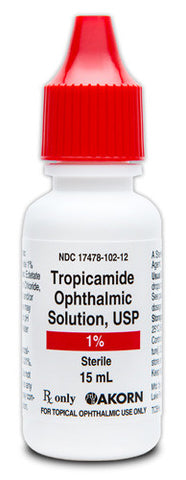 Tropicamide 1% 15mL
