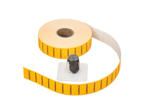 Orange "Calibrated On" Labels for 1131 Monarch Label Gun