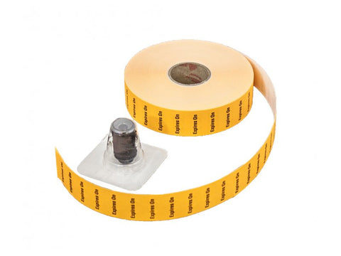 Orange "Expires On" Labels for 1131 Monarch Gun