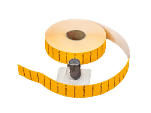 Orange "Received On" Labels for 1131 Monarch Gun