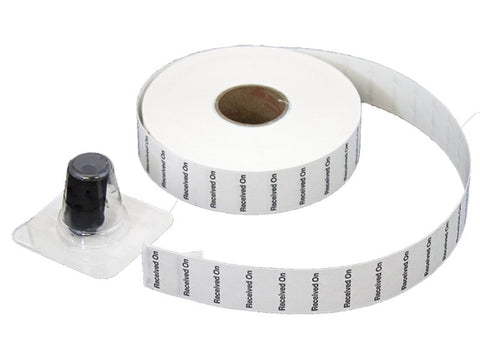 White "Received On" Labels for 1131 Monarch Gun
