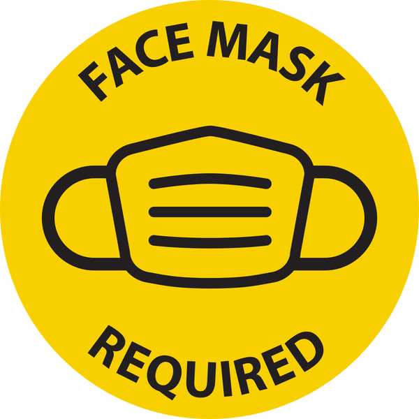 Face Mask Required Decal โ Dynamic Diagnostics