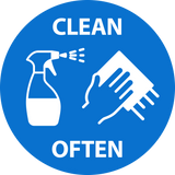 Clean Often Decal