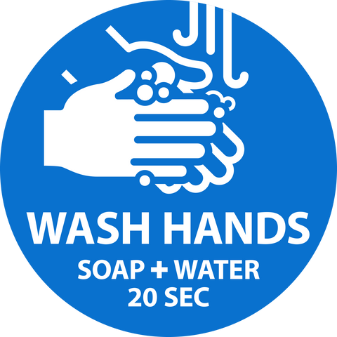 Wash Hands Decal