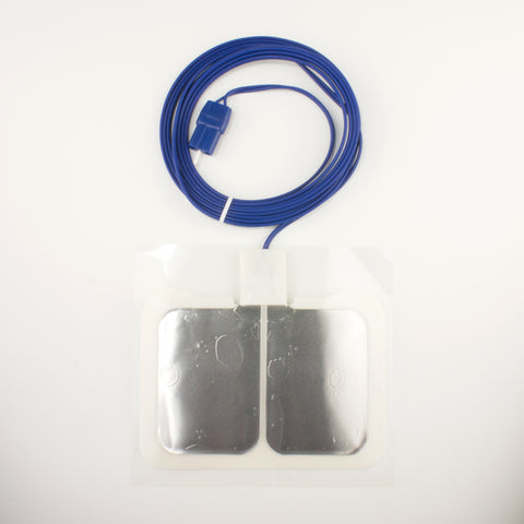 Disposable Grounding Pad: Adult, REM, Corded