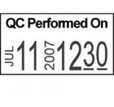 Orange "QC Performed On" Labels for 1131 Monarch Gun